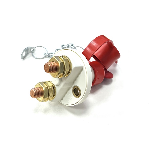 (image for) Marine Battery Isolator - Removable Key & Cover