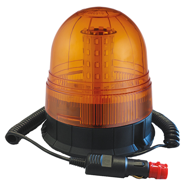(image for) Magnetic Mount Multifunction Amber LED Beacon - 12/24V Durite