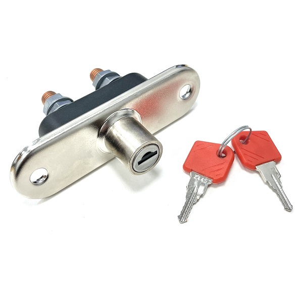 (image for) Master Battery Isolator Immobiliser Switch Removable Key - 100A
