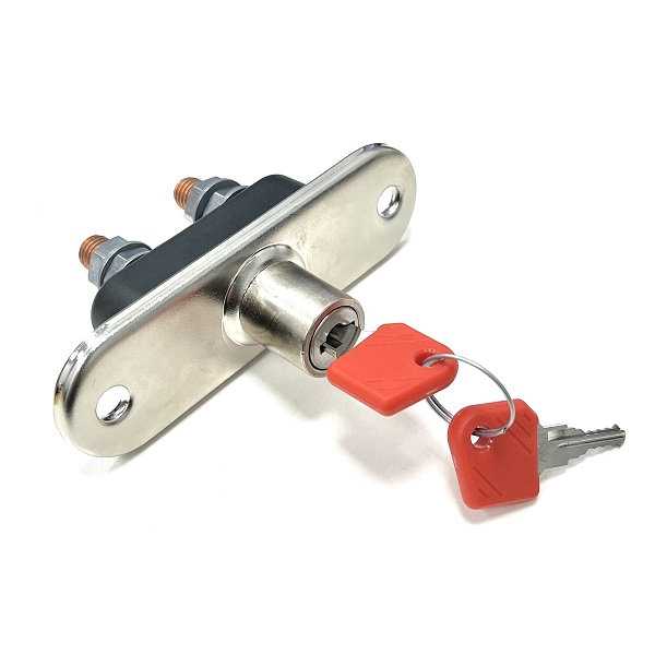 (image for) Master Battery Isolator Immobiliser Switch Removable Key - 100A