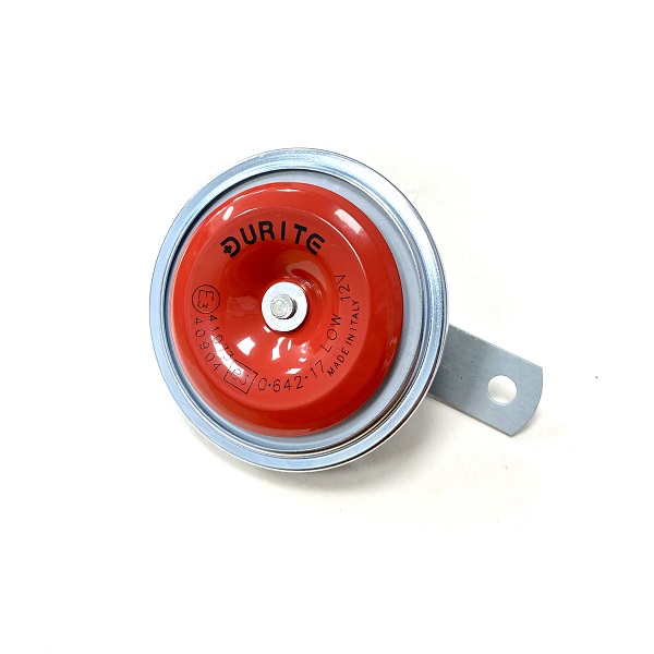 (image for) 12v Electric Disc Type Horn With Bracket - Low Tone