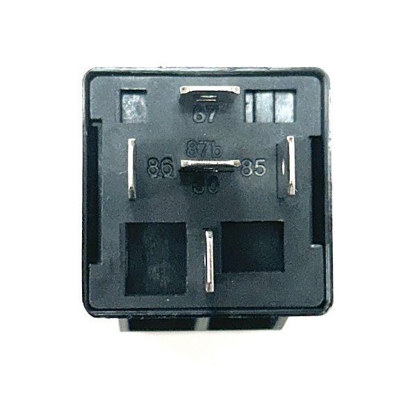 (image for) 12V 40A Normally Open 5 Pin Relay Double Output (87/87B)