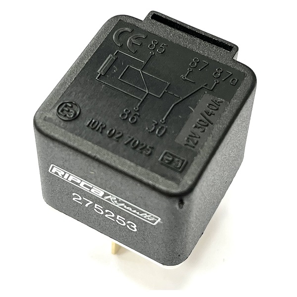 (image for) 12V 30/40A 5 Pin Change Over Relay With Resistor