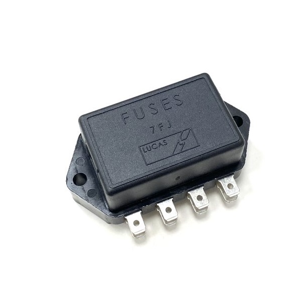 (image for) 4 Way Fuse Box For Glass Fuses - Lucas 7FJ