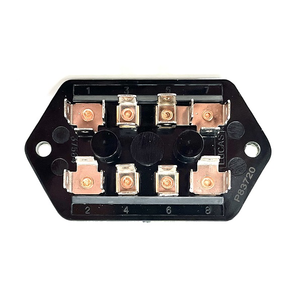(image for) 4 Way Fuse Box For Glass Fuses - Lucas 6FJ 37564