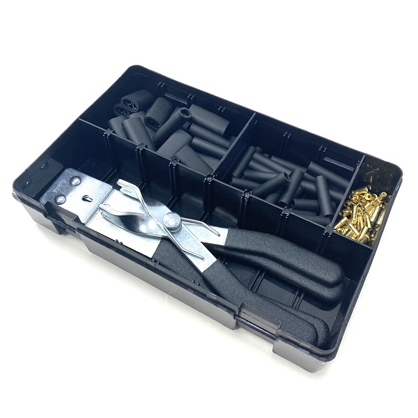 (image for) Lucas Style 4.7mm Brass Bullet Connector Kit With Tools
