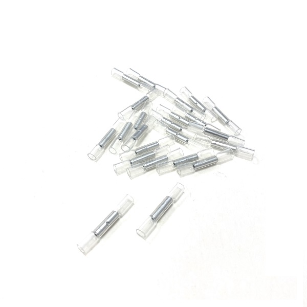 (image for) Clear Heat Shrink Butt Connector - Adhesive Lined