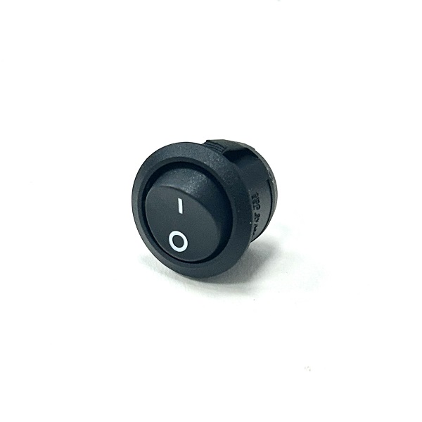 (image for) On/Off Round Rocker Switch - 10A