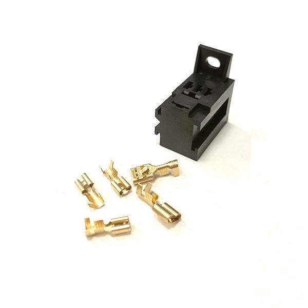 (image for) Micro Relay Base With Terminals - Bracket Or Gang Mounting