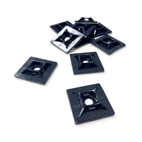 (image for) Self Adhesive Cable Tie Bases - Max 4.8mm Wide Ties