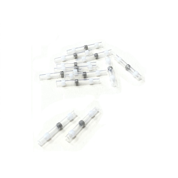 (image for) White Heat Shrink Solder Connector - Adhesive Lined 0.2-0.5mm² Cable