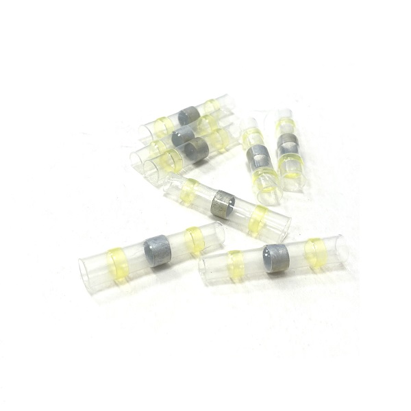 (image for) Yellow Heat Shrink Solder Connector - Adhesive Lined 2.5 - 6.0mm² Cable