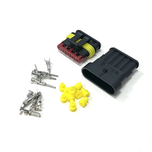 (image for) Superseal Waterproof Connector 1.5 Series - 5 Way