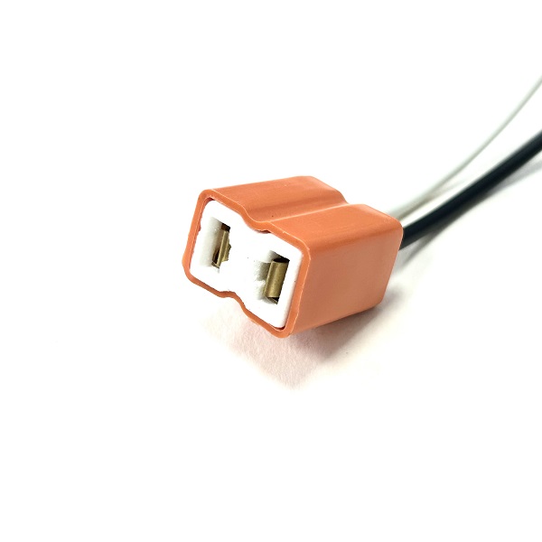 (image for) SSC028 - Ceramic H7 Headlight Connector Repair Loom And Plug