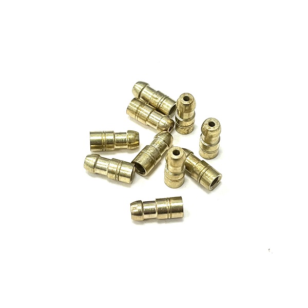 (image for) 4.7mm Lucas Style Brass Bullet Connectors - 1.0mm² Cable Size